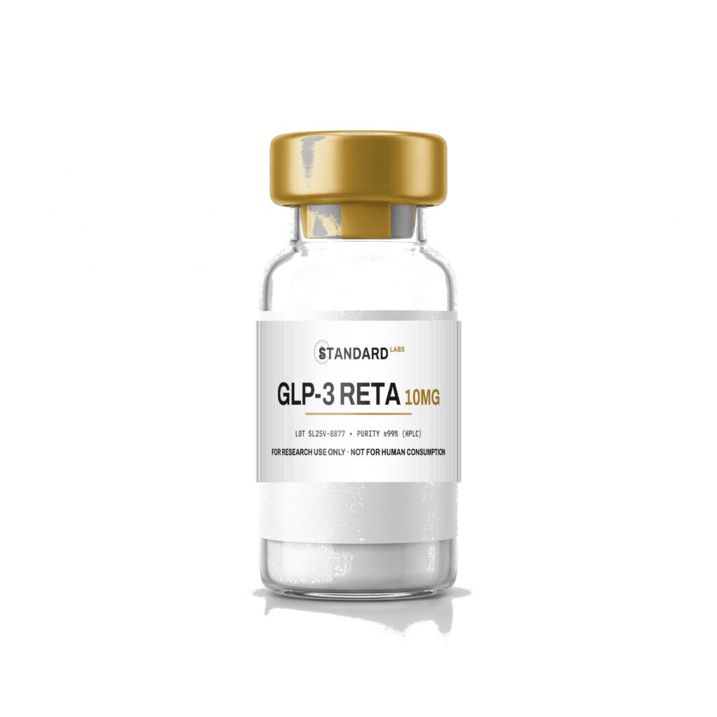 GLP-3 RETA 10mg — Standard Labs research peptide vial